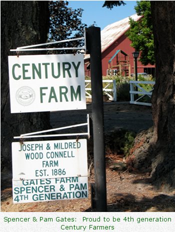 Spencer & Pam Gates: Proud to be 4th generation century farmers