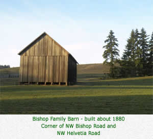 Bishop Family Barn - built about 1880